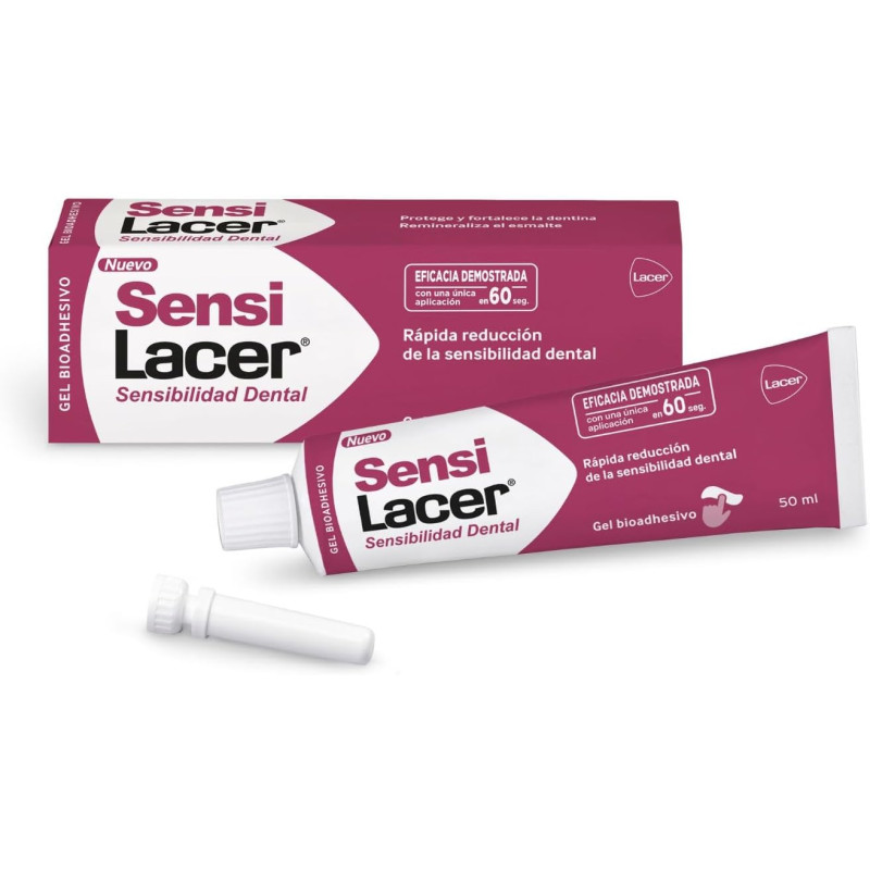 SENSILACER SENSIBILIDAD DENTAL GEL BIOADHESIVO 1 TUBO 50 ML SABOR MENT