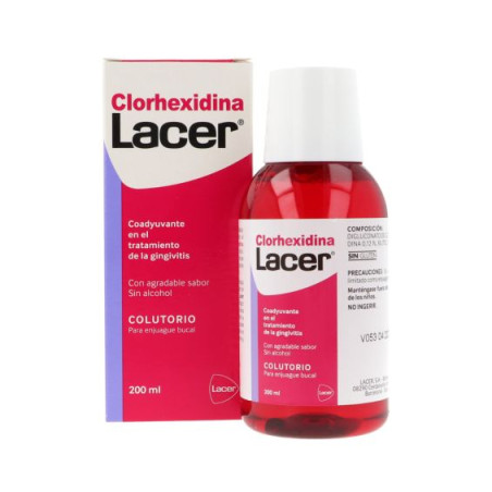 LACER COLUTORIO CLORHEXIDINA 1 ENVASE 200 ML