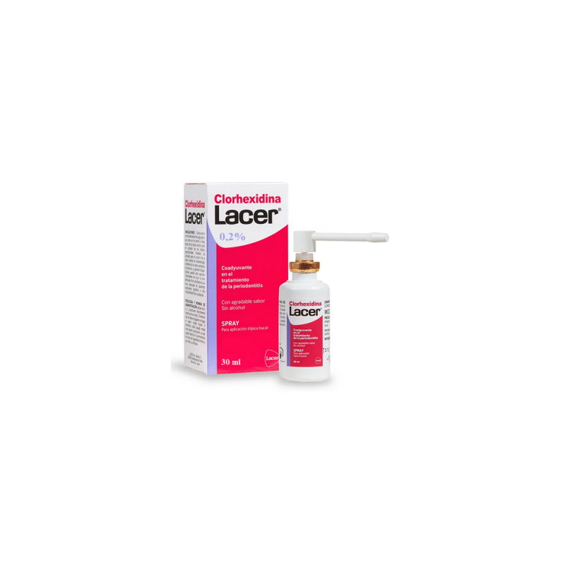 LACER COLUTORIO CLORHEXIDINA 0.2% 1 SPRAY 30 ML