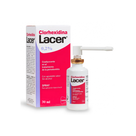 LACER COLUTORIO CLORHEXIDINA 0.2% 1 SPRAY 30 ML