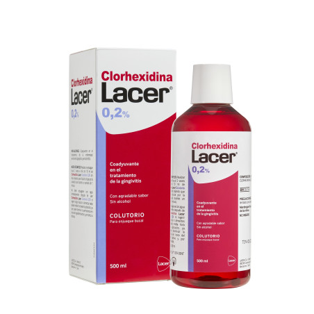 LACER COLUTORIO CLORHEXIDINA 0.2% 1 ENVASE 500 ML