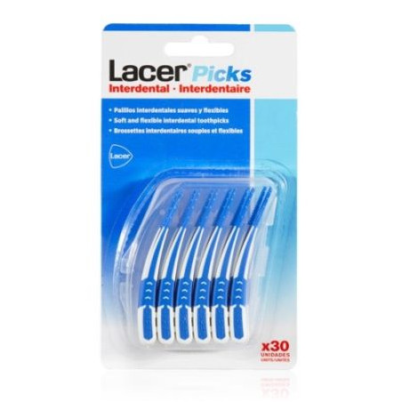 PICKS INTERDENTAL LACER 30 UNIDADES