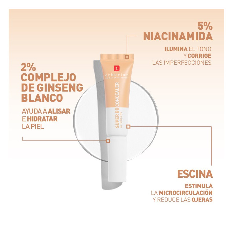 SUPER BB CONCEALER AU GINSENG SPF 25 10 ML