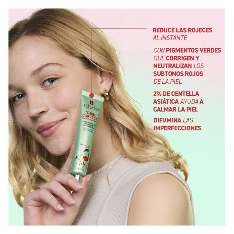 CC RED CORRECT A LA CENTELLA ASIATICA SPF 25 15 ML