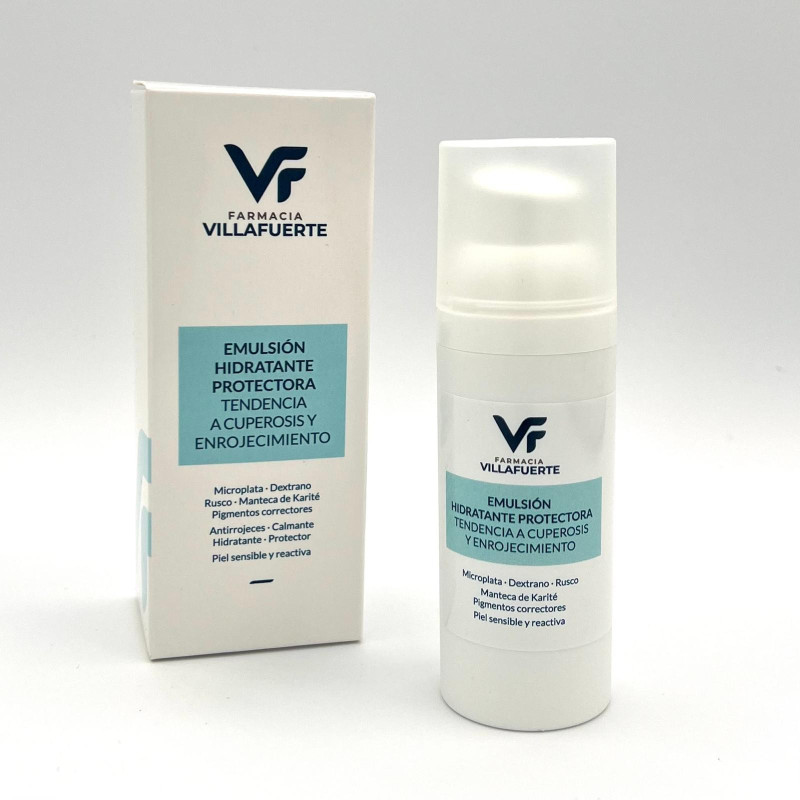EMULSION HIDRATANTE PROTECTORA CUPEROSIS Y ROJECES F.VILLAFUERTE