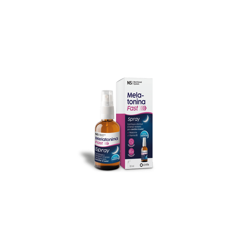 NS MELATONINA FAST SPRAY 1 ENVASE 30 ML