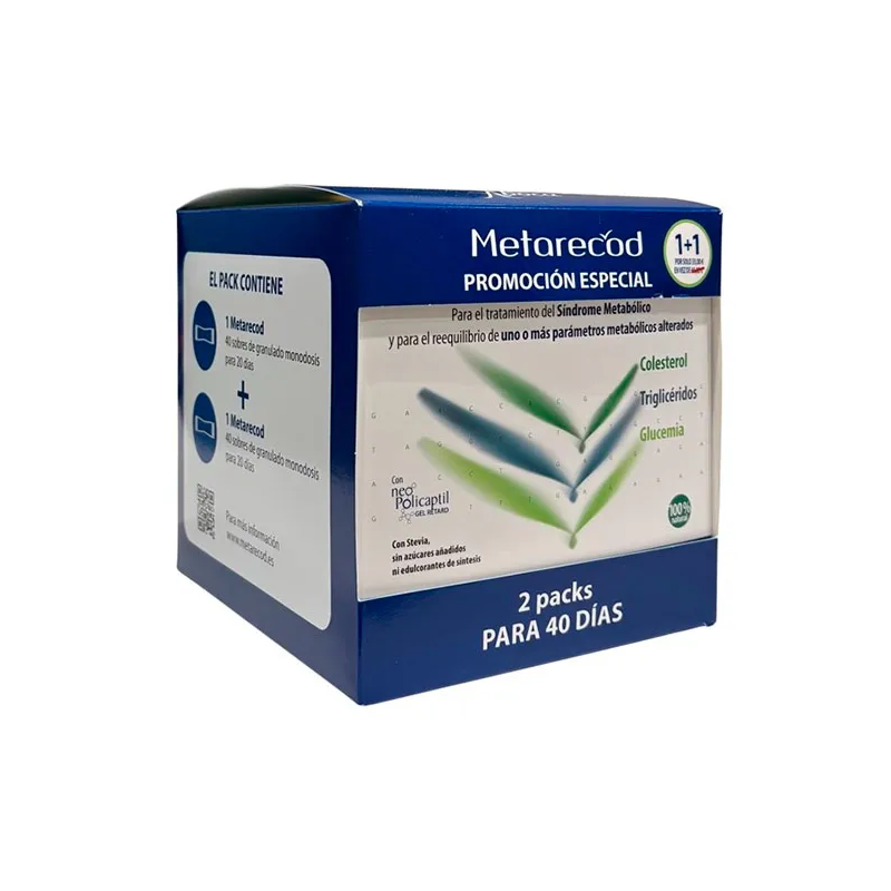 METARECOD 40 SOBRES 2,5 G