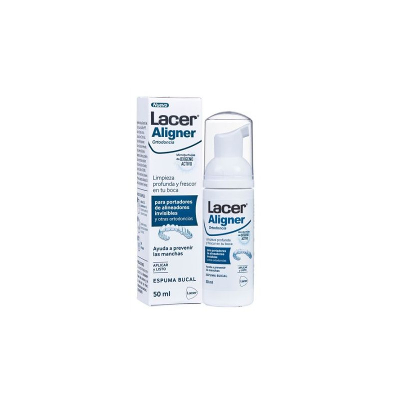 LACER ALIGNER ORTODONCIA ESPUMA BUCAL 1 ENVASE 50 ML
