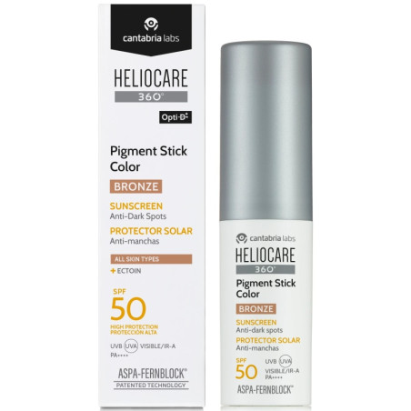 HELIOCARE 360º PIGMENT STICK SPF 50 1 ENVASE 10 G COLOR BRONZE