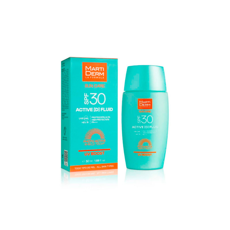 MARTIDERM SPF 30 ACTIVE (D) FLUID 1 ENVASE 50 ML