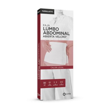 FAJA LUMBOABDOMINAL ABIERTA VELCRO FARMALASTIC 1 UNIDAD TALLA GRANDE C