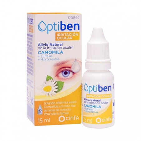 OPTIBEN IRRITACION OCULAR+ 1 FRASCO 15 ML