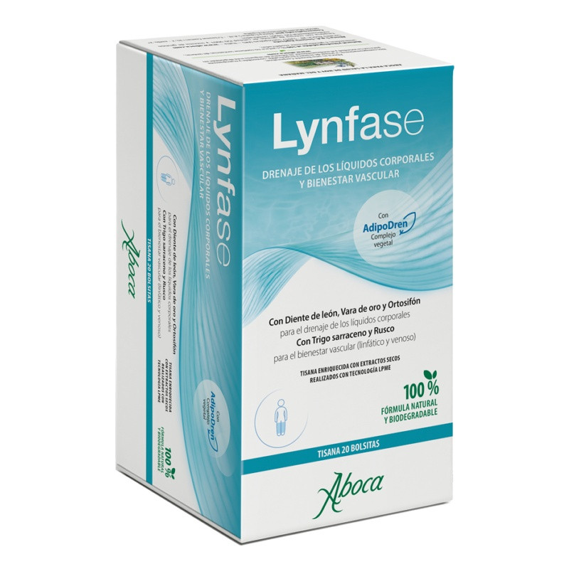 LYNFASE TISANA BOLSITAS FILTRO 20 FILTROS 2 G