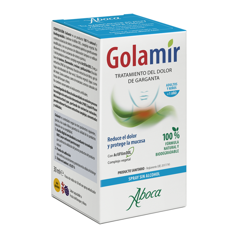 GOLAMIR 2ACT SPRAY SIN ALCOHOL 1 SPRAY 30 ML