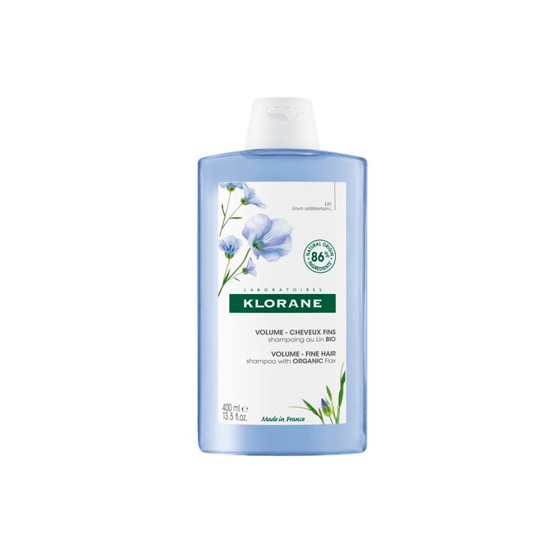 KLORANE CHAMPU AL LINO BIO 1 ENVASE 400 ML