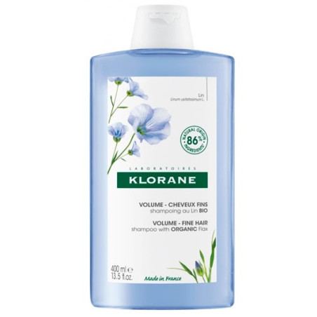 KLORANE CHAMPU AL LINO BIO 1 ENVASE 400 ML