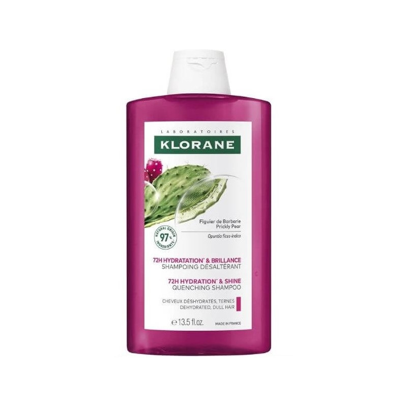 KLORANE CHAMPU HIDRATANTE AL HIGO DE BARBARIA 1 ENVASE 400 ML