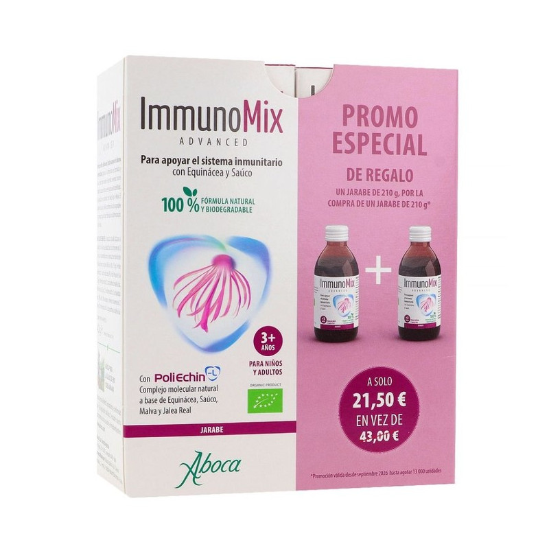 PACK IMMUNOMIX JARABE 210 G + 210 G ABOCA