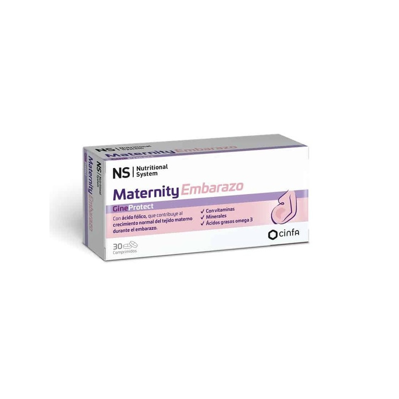 NS GINEPROTECT MATERNITY EMBARAZO 30 CAPSULAS BLANDAS