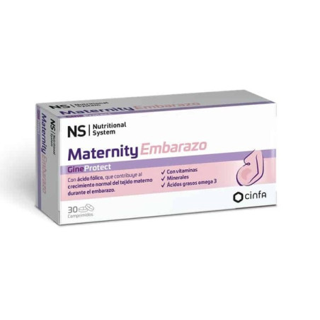 NS GINEPROTECT MATERNITY EMBARAZO 30 CAPSULAS BLANDAS