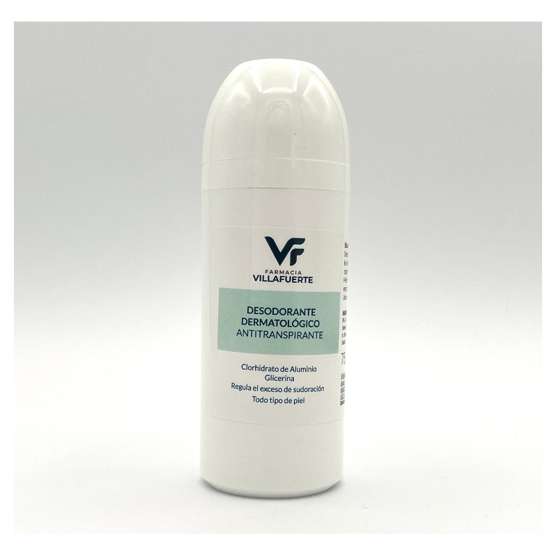 DESODORANTE DERMATOLOGICO ANTITRANSPIRANTE FARMACIA VILLAFUERTE