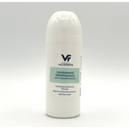 DESODORANTE DERMATOLOGICO ANTITRANSPIRANTE FARMACIA VILLAFUERTE