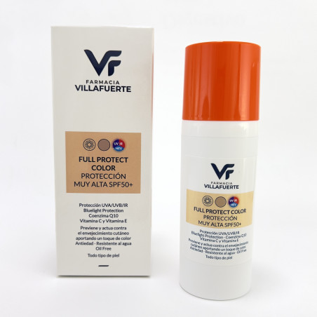 ANTIEDAD FULL PROTECT COLOR SPF 50+ FARMACIA VILLAFUERTE