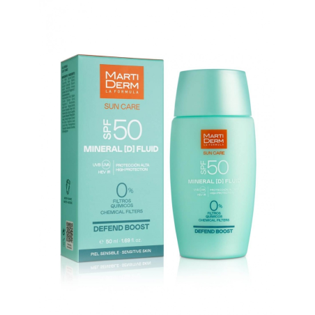 MARTIDERM SPF 50 MINERAL (D) FLUID 1 ENVASE 50 ML