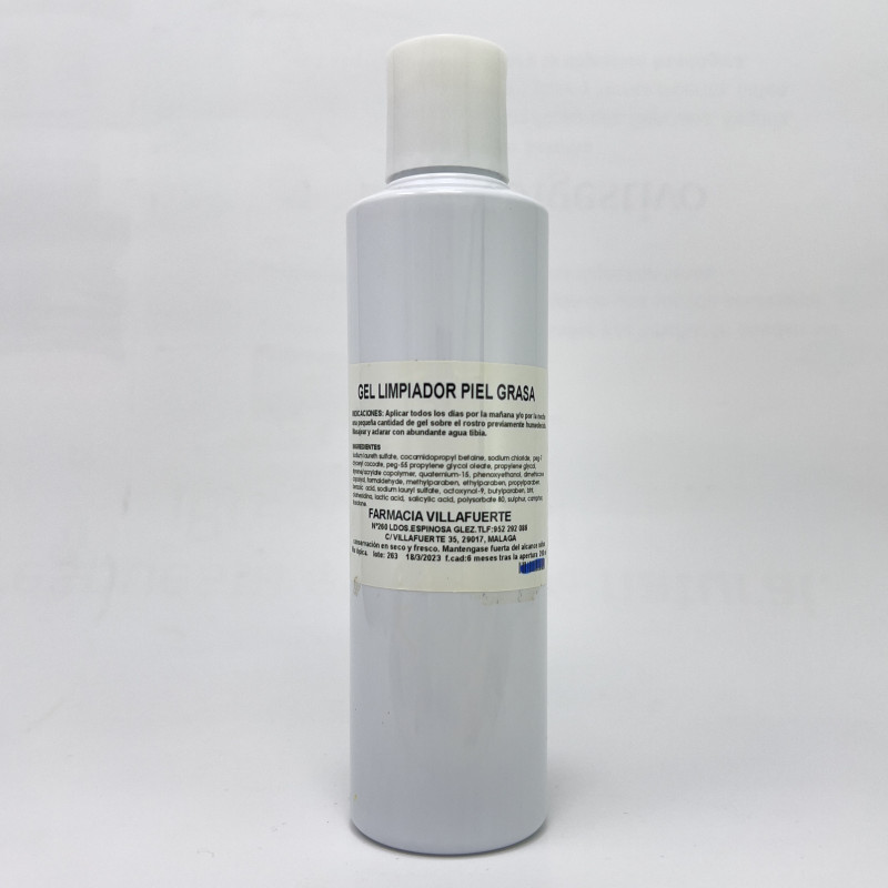 CLEANSING GEL FOR OILY SKIN F.VILLAFUERTE
