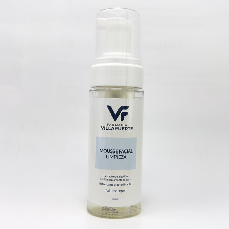 MOUSSE LIMPIEZA FACIAL EXTRACTO ALGODON 150 ML F. VILLAFUERTE