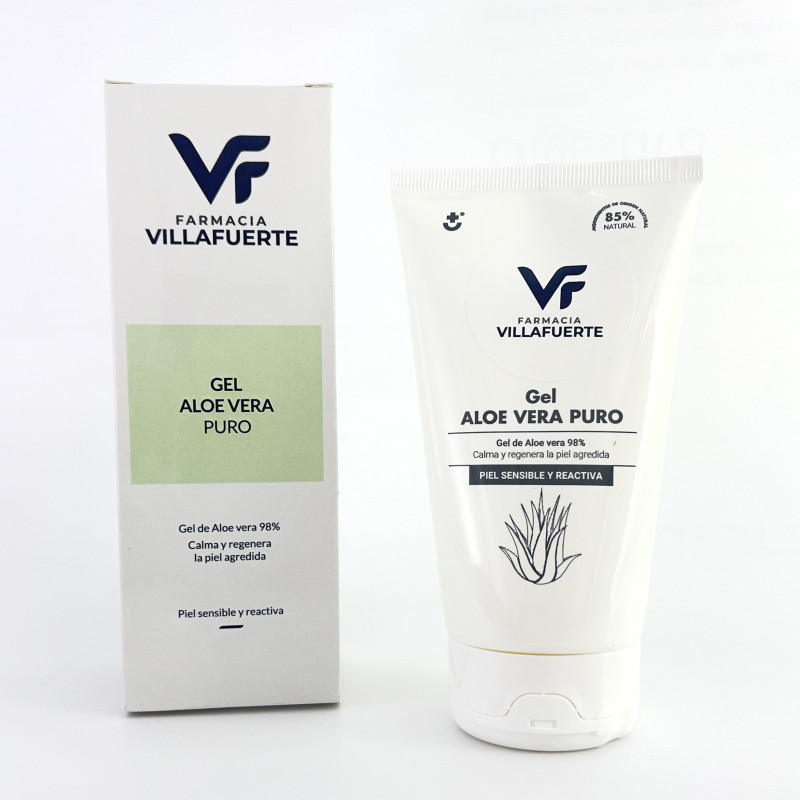 NATURAL PURE ALOE VERA GEL 150 ML F.VILLAFUERTE