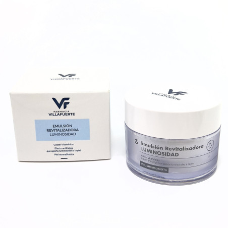 EMULSION REVITALIZADORA LUMINOSIDAD 50 ML F.VILLAFUERTE