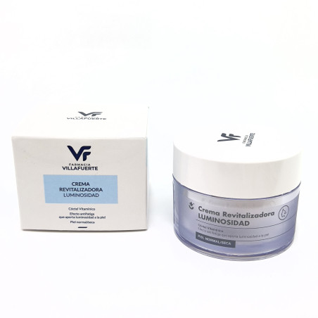 CREMA REVITALIZADORA LUMINOSIDAD FARMACIA VILLAFUERTE