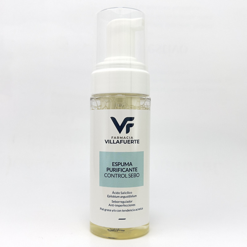 ESPUMA PURIFICANTE CONTROL DE SEBO 150 ML F.VILLAFUERTE