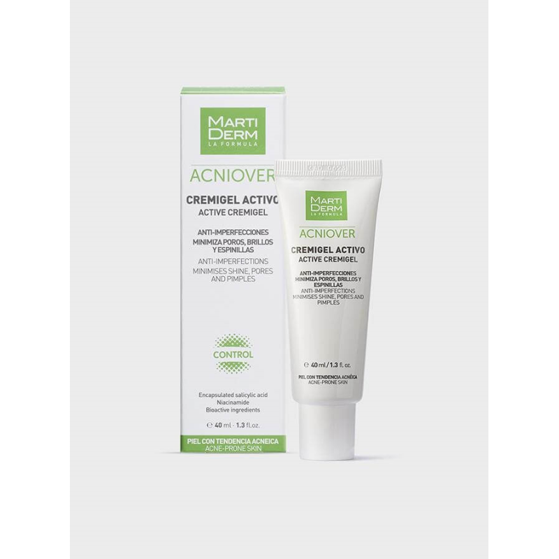 MARTIDERM ACNIOVER ACTIVE CREAM GEL 1 PACK 40 ML