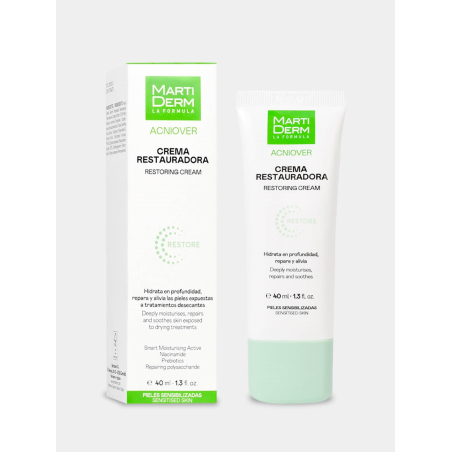 MARTIDERM ACNIOVER RESTORE CREMA RESTAURADORA 1 ENVASE 40 ML