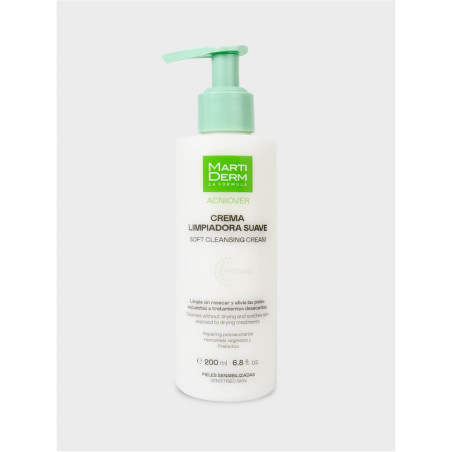 MARTIDERM ACNIOVER RESTORE CREMA LIMPIADORA SUAVE 1 ENVASE 200 ML