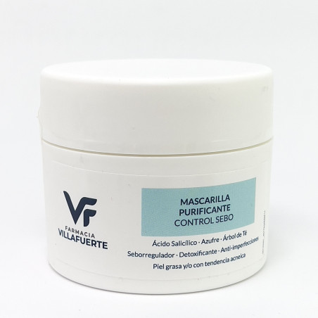 MASCARILLA PURIFICANTE CONTROL SEBO FARMACIA VILLAFUERTE