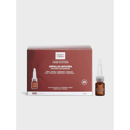 MARTIDERM AMPOLLAS ANTICAIDA 28 AMPOLLAS 3 ML