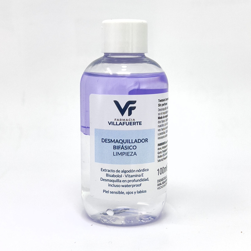 DESMAQUILLADOR BIFASICO OJOS Y LABIOS 100 ML F.VILLAFUERTE