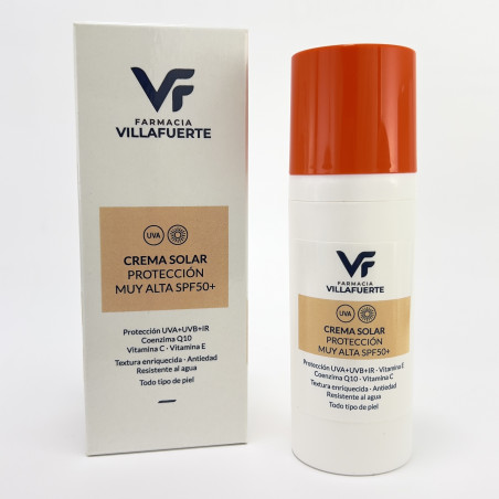 CREMA SOLAR PROTECCION MUY ALTA SPF 50+ 50 ML F.VILLAFUERTE