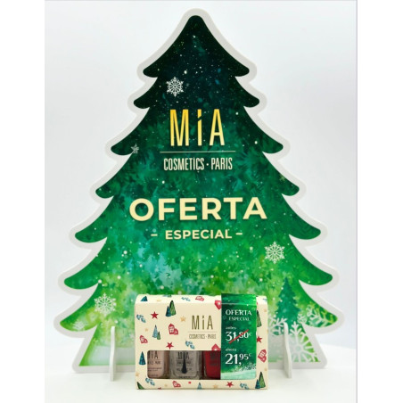 GIFT BOX CHRISTMAS POPPY RED + GLITTER MIA