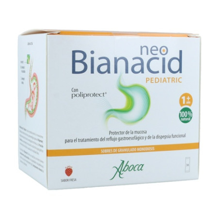 NEOBIANACID PEDIATRIC 36 GRANULATED SACHETS 775 MG