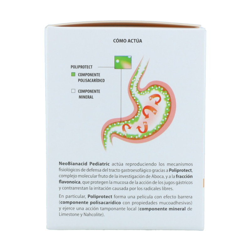 NEOBIANACID PEDIATRIC 36 GRANULATED SACHETS 775 MG