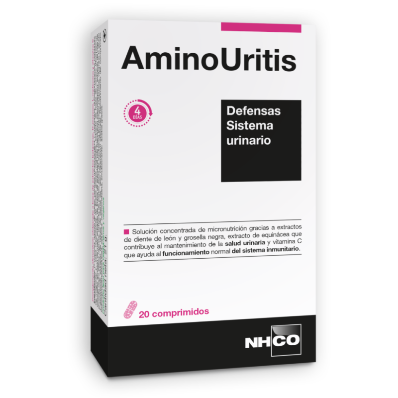 AMINOURITIS 20 COMPRIMIDOS