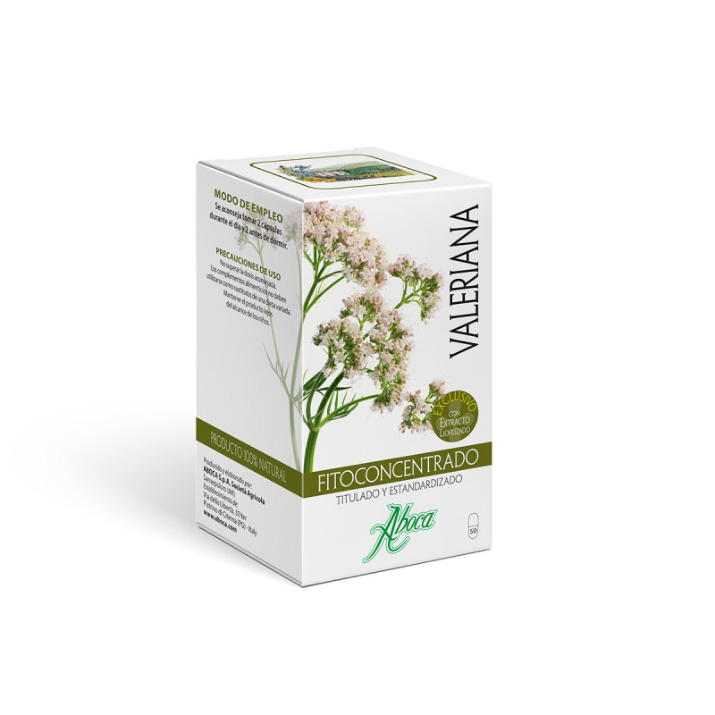 VALERIAN PHYTOCONCENTRATE ABOCA 500 MG 50 CAPSULES