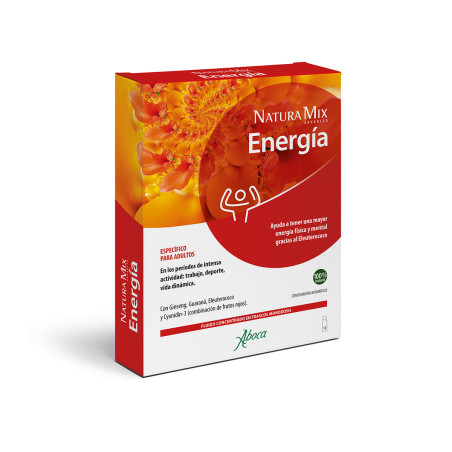 NATURA MIX ADVANCED ENERGIA 10 FRASCOS MONODOSIS 15 g