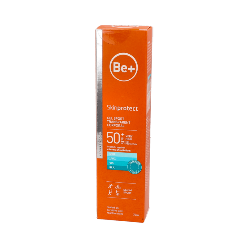 BE+ SKIN PROTECT GEL SPORT SPF50+ 1 ENVASE 75 ML