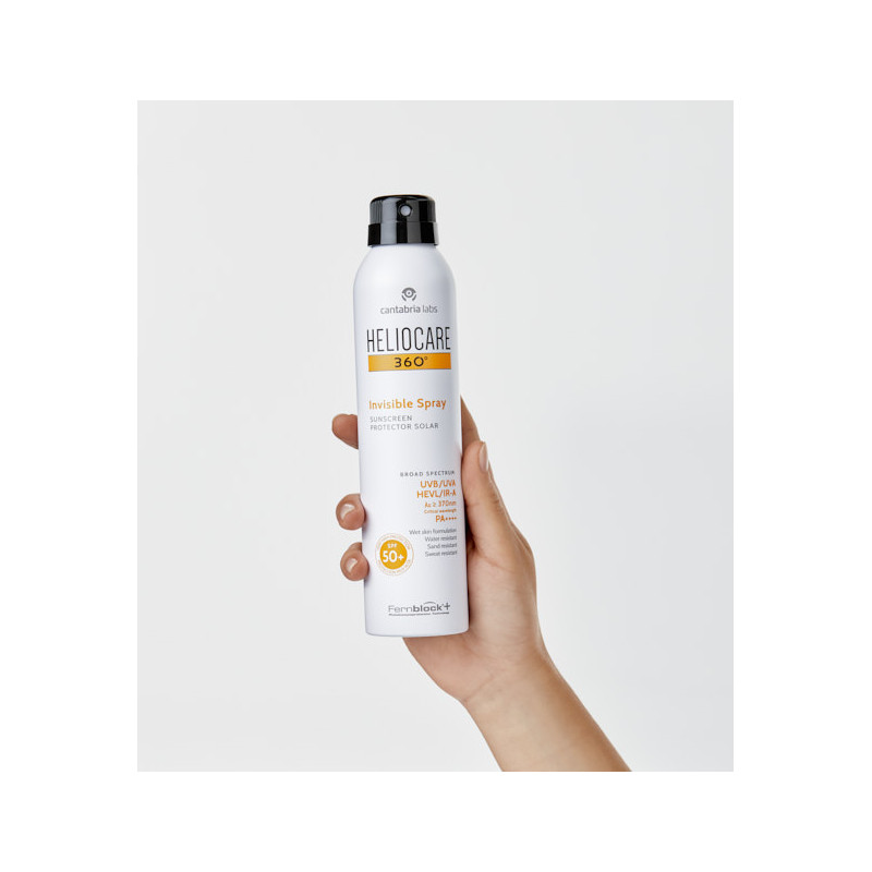 HELIOCARE 360º SPF 50+ INVISIBLE SPRAY PROTECTOR SOLAR 1 ENVASE 200 ML