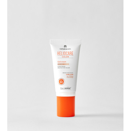 HELIOCARE COLOR GELCREMA SPF 50 PROTECTOR SOLAR 1 ENVASE 50 ML COLOR BROWN